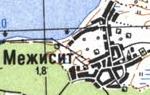 Топографічна карта Межиситі