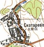 Топографічна карта Скотаревого