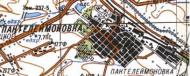 Топографічна карта Пантелеймонівки